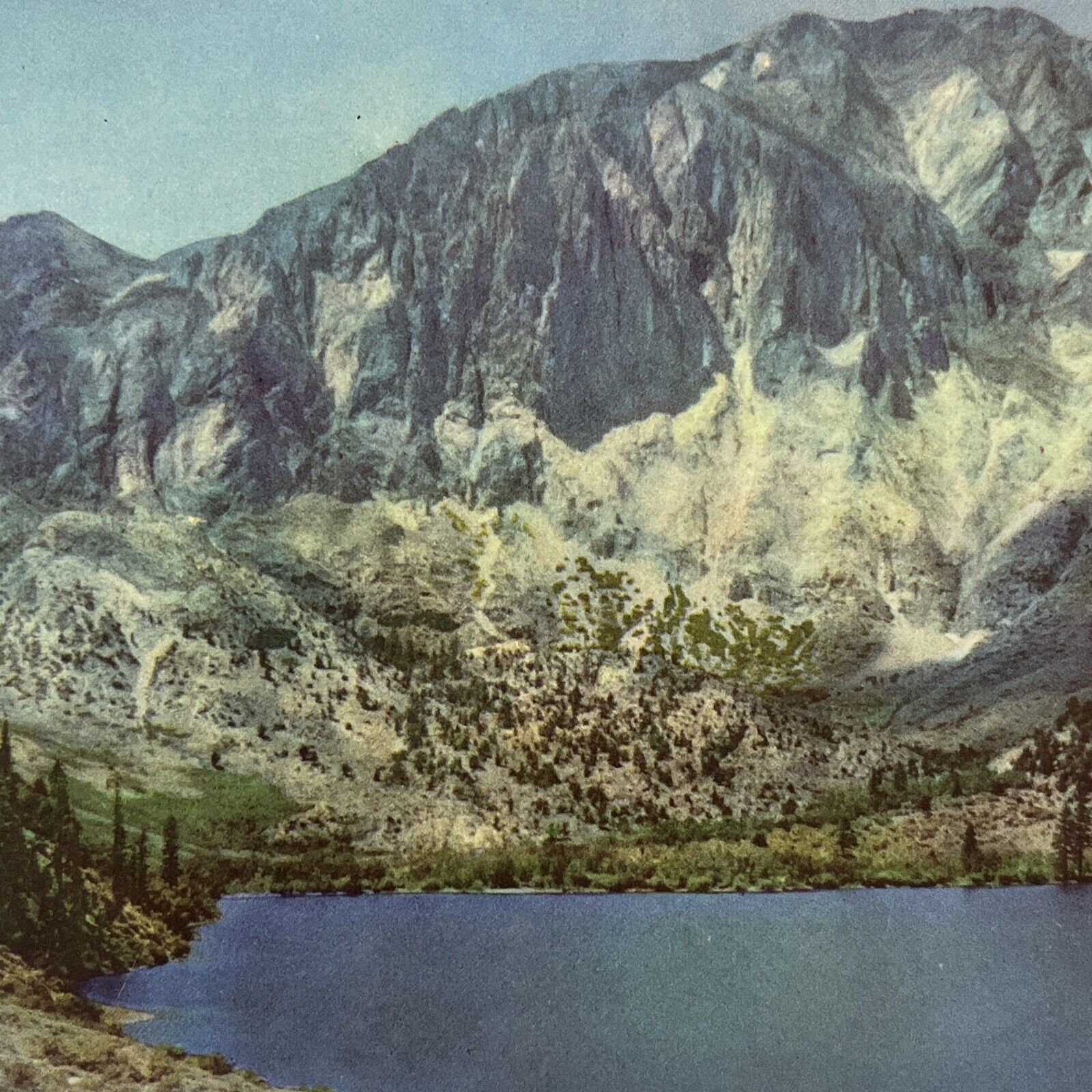 Vintage Postcard California Convict Lake Tourist Union Oil Company  ⭐️
