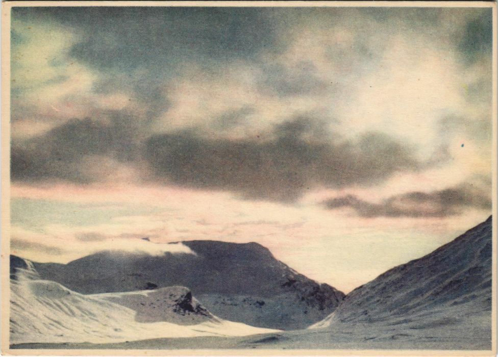 CPA AK Vinter I Hoyfjellet NORWAY (1108376)