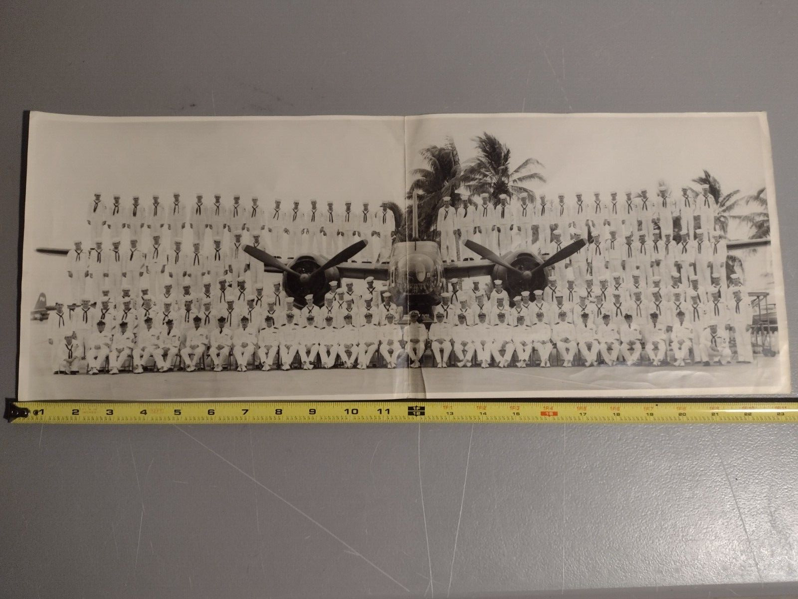 1940-50 official U.S  Navy photograph U.S  navel air station agana guam 23\