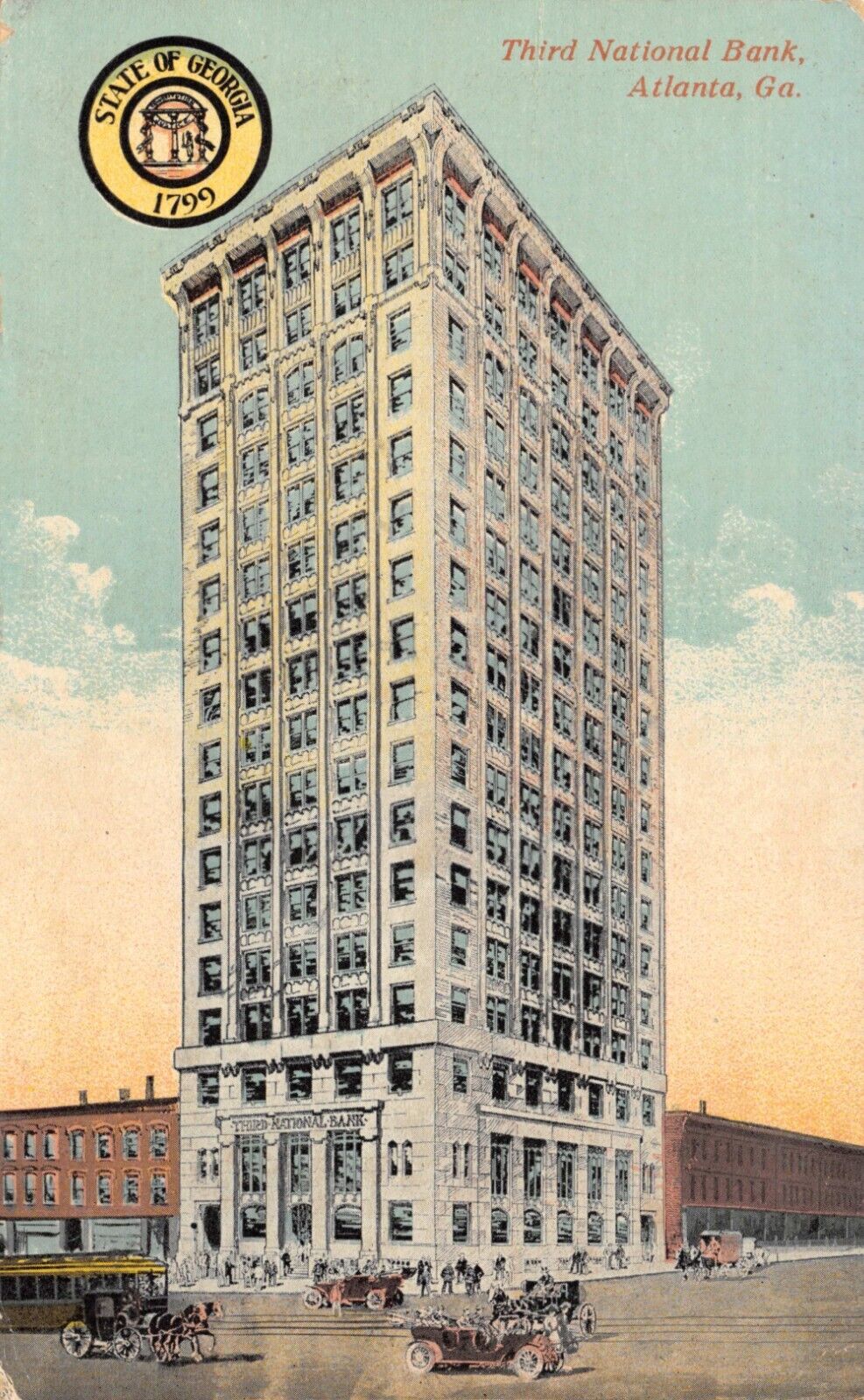 GA~GEORGIA~ATLANTA~THIRD NATIONAL BANK BUILDING~C.1910