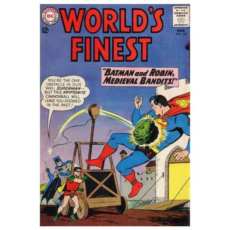 World's Finest Comics #132 in Fine minus condition. DC comics [x~