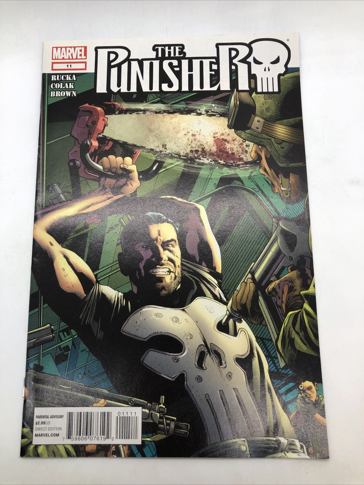 The Punisher #11 Greg Rucka Marvel Comics