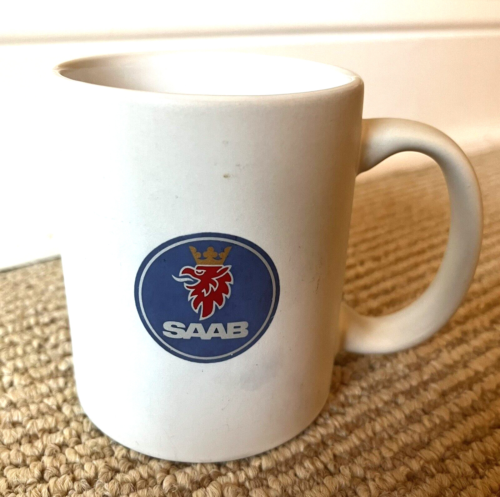SAAB Automotive Coffee Mug - Hard to Find - Circa 2004 - Nice Condition