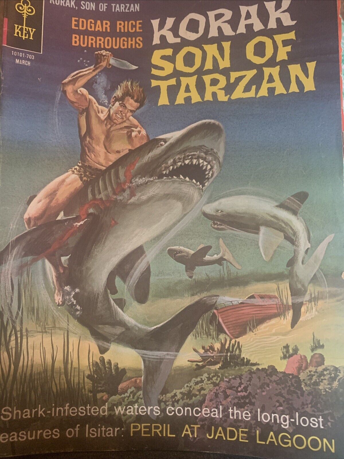 Korak Son Of Tarzan #16 (1967) Gold Key