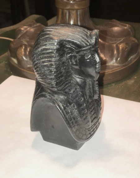 Egyptian Pharaoh Head figure