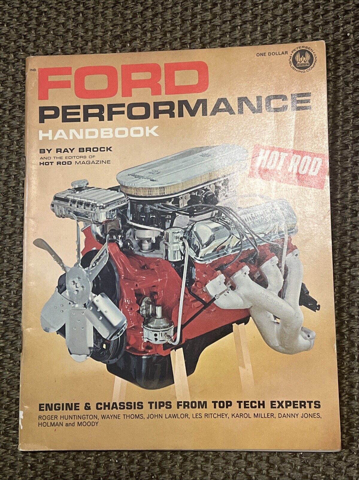 Ford Performance Handbook Ray Brock Hot Rod Magazine Technical Library 1962