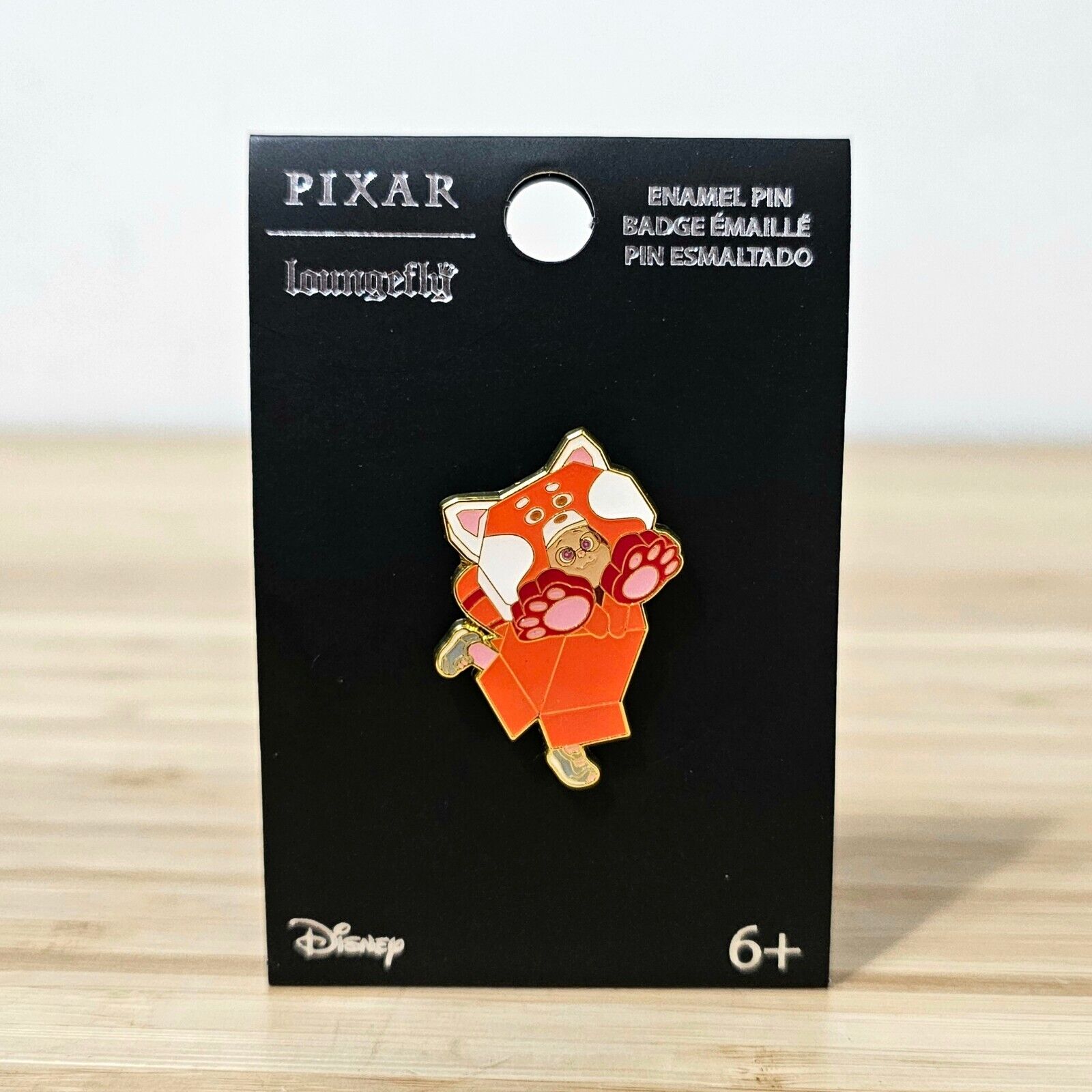 Loungefly Disney Pixar Turning Red Mei Red Panda Costume Enamel Pin New