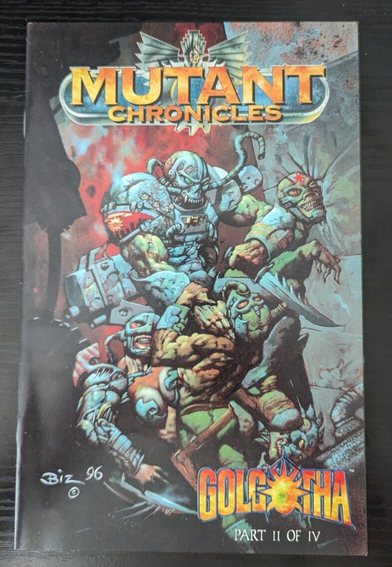 Mutant Chronicles #1 VF-NM+ ; Acclaim | Simon Bisley Golgotha