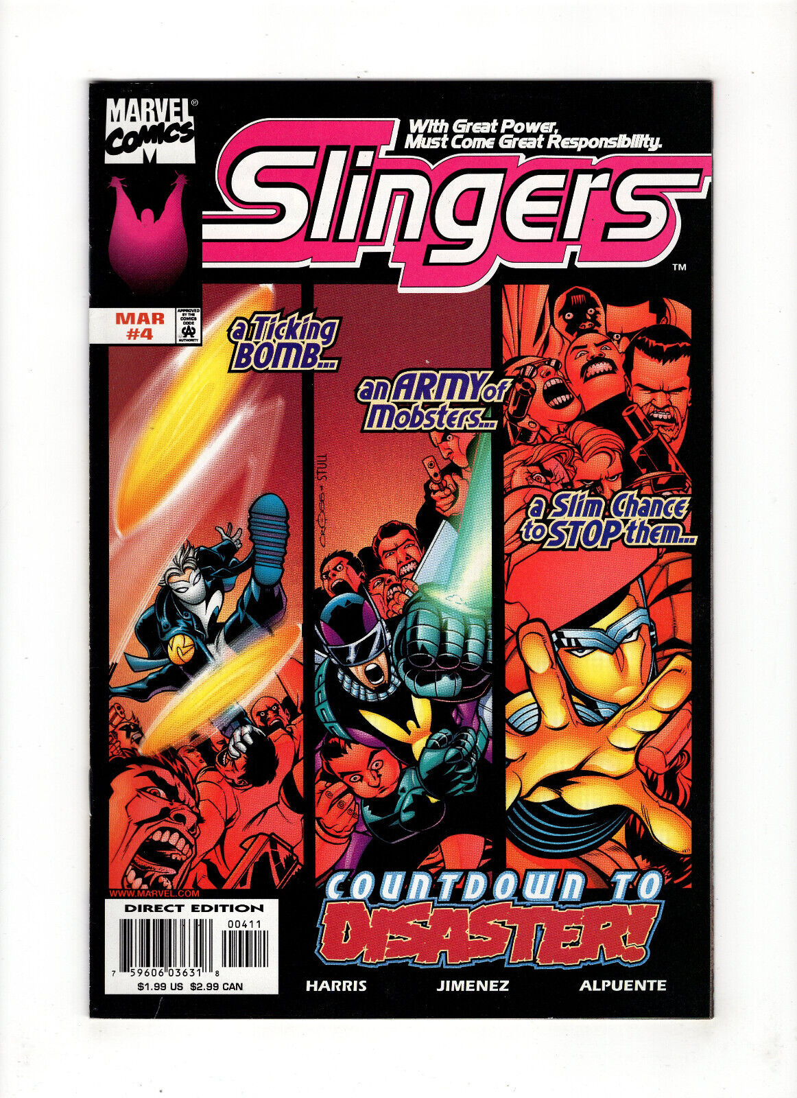 Slingers #4 (1999, Marvel) 