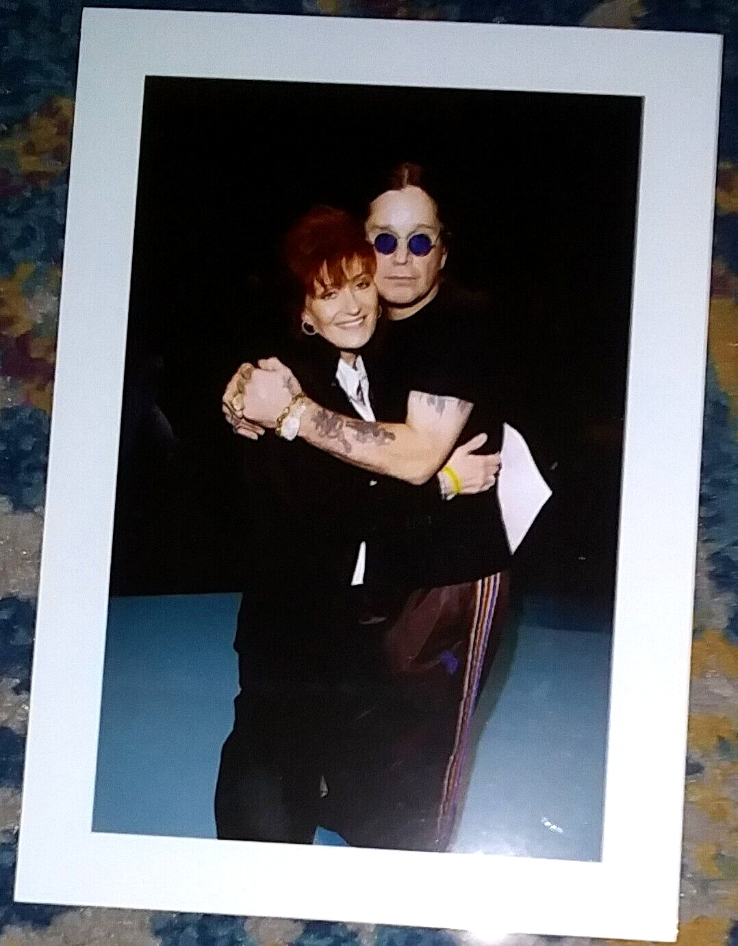 2003 OZZY & SHARON OSBOURNE 5X7 COLOR PHOTO by Ron Wolfson