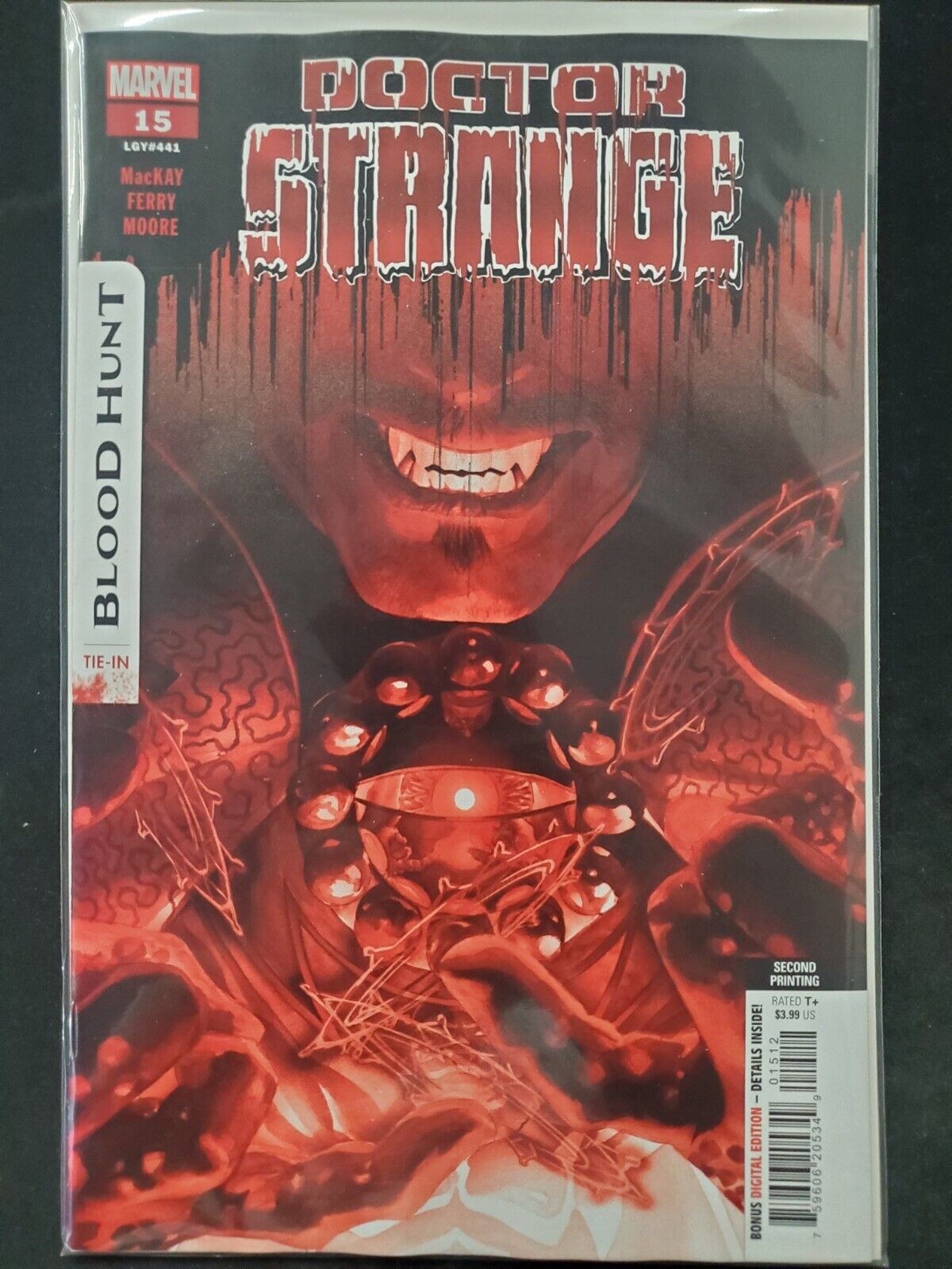 Doctor Strange #15 2nd Printing Blood Hunt Marvel 2024 VF/NM Comics