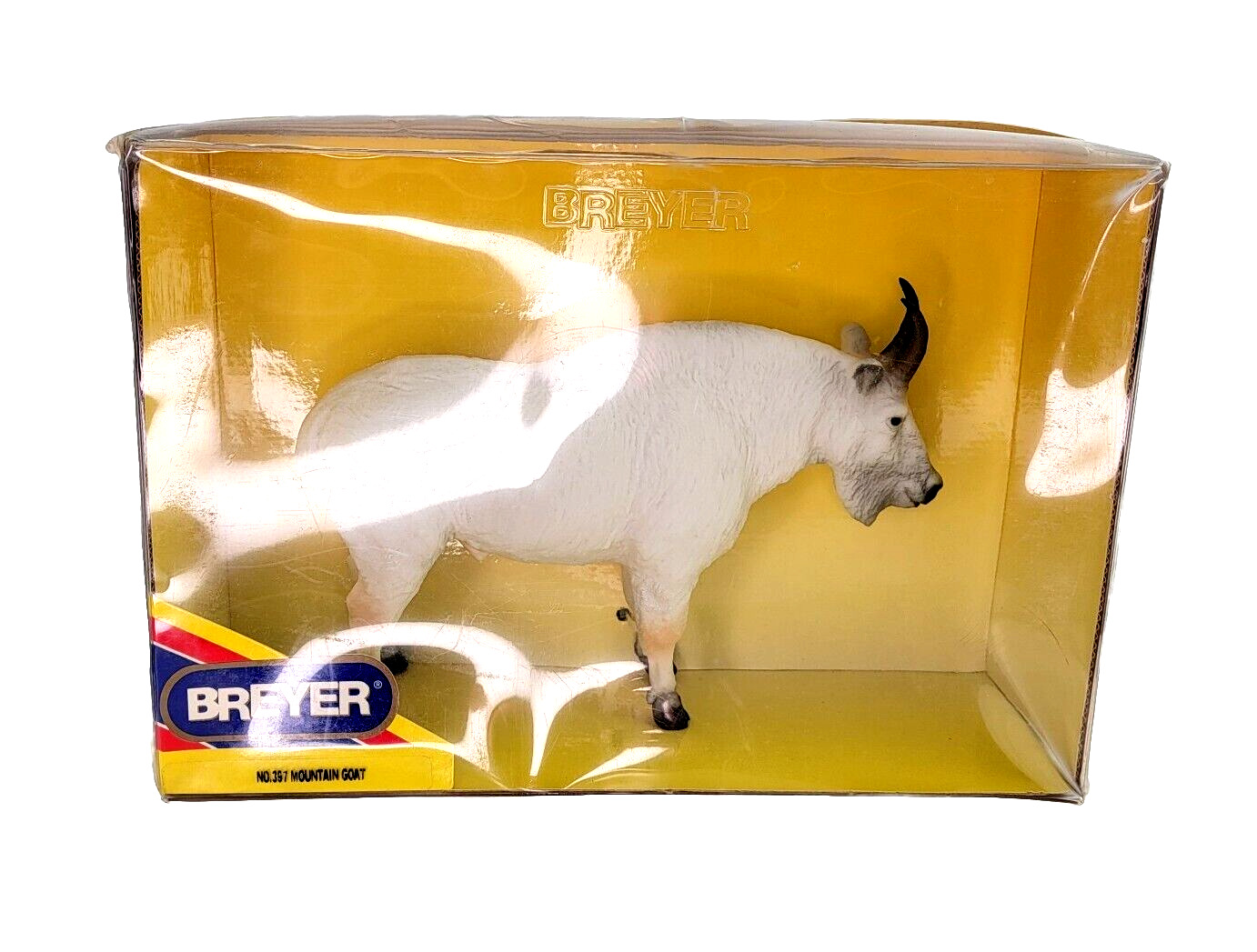 Breyer USA North American Mammals Series 1989 Mountain Goat No.397 NEW in Box