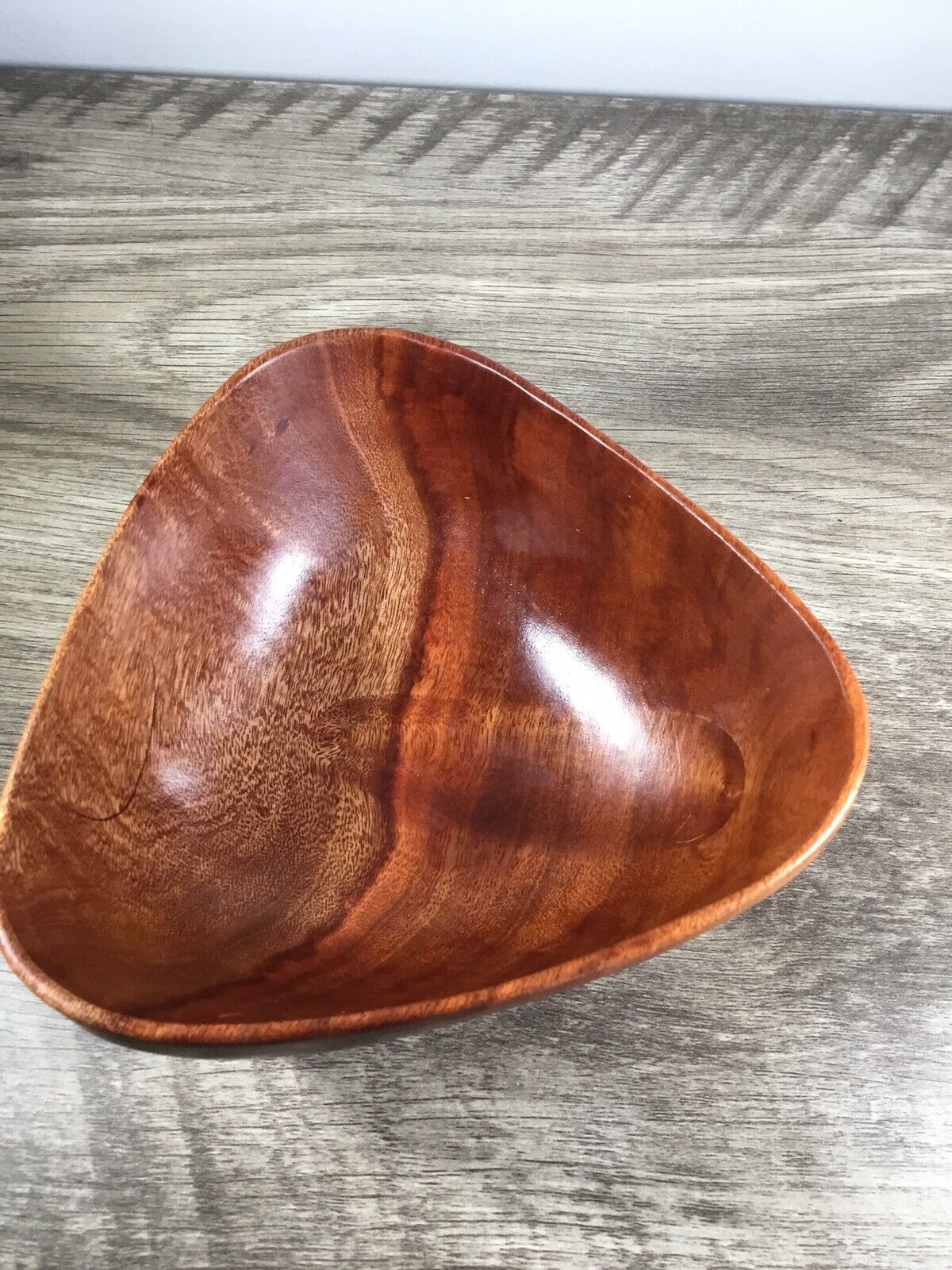 Kamani Wood Bowl, Made With Hawaiian Wood