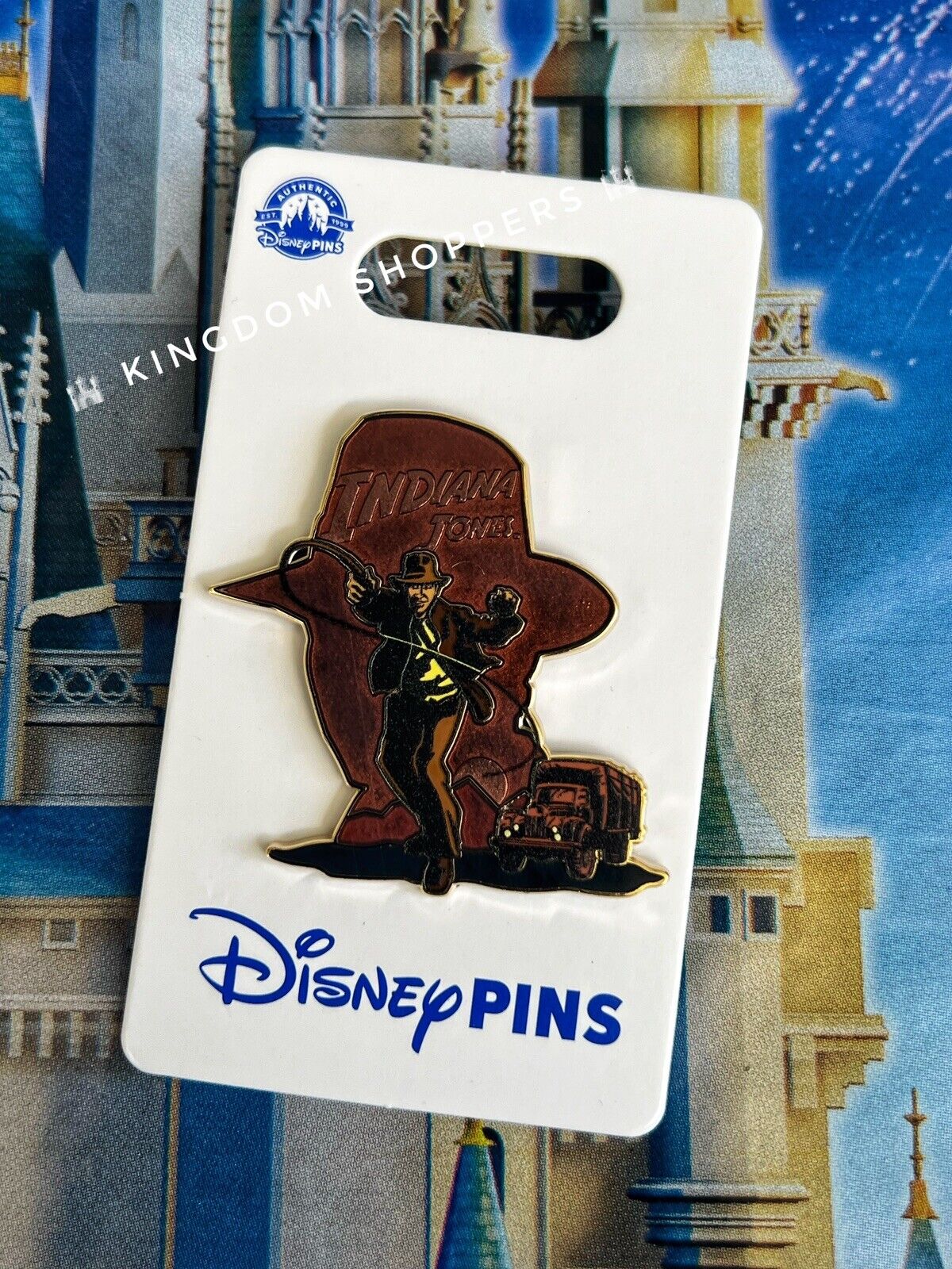 2024 Disney Parks Indiana Jones Silhouette OE Pin