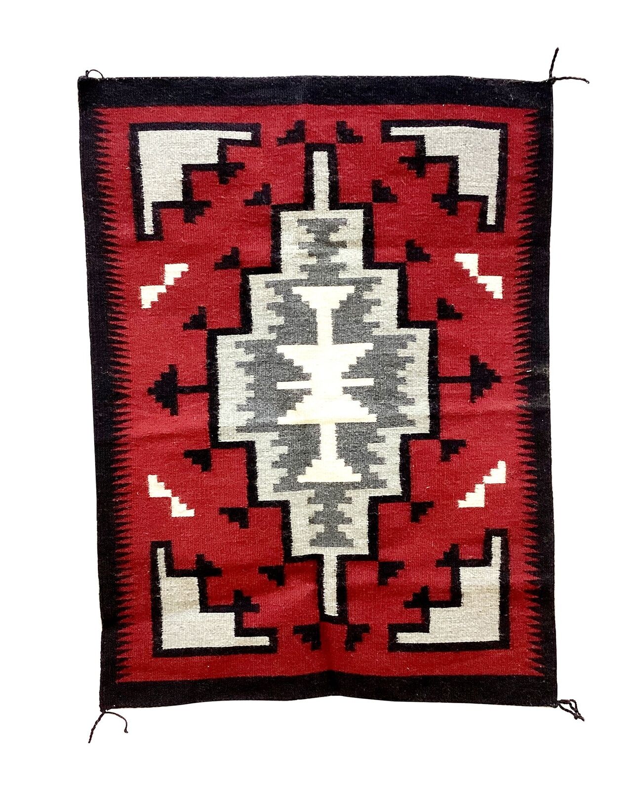 Karen Bahe, Ganado Red Rug, Navajo Handwoven, 45\