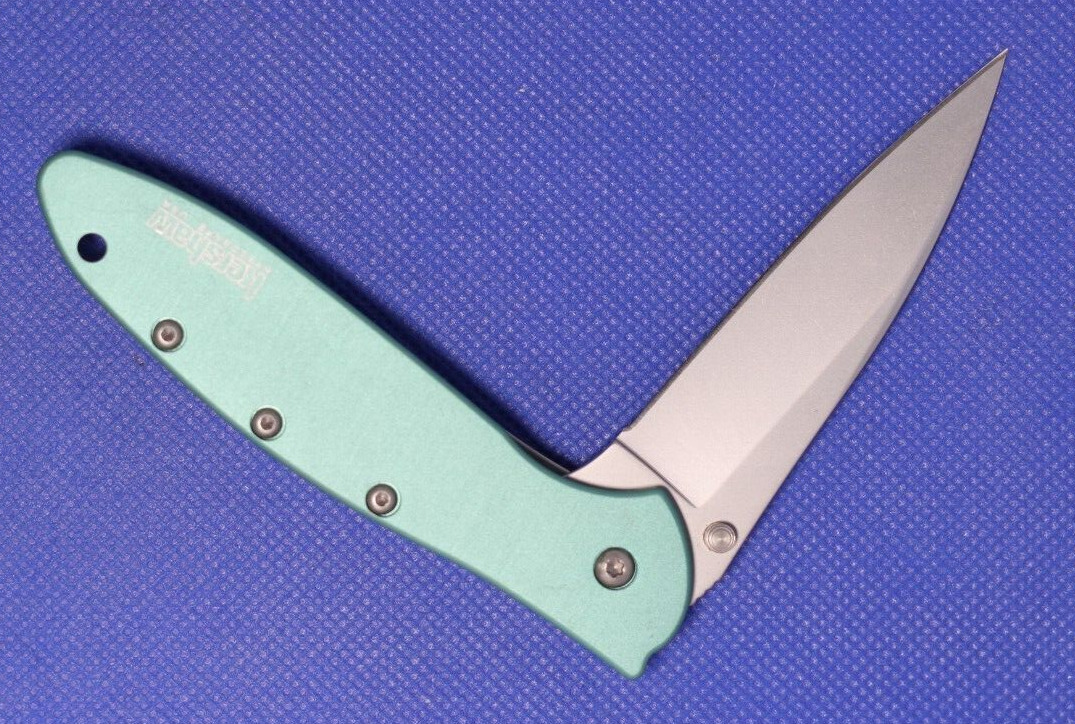 Kershaw Ken Onion 1660SFG Leek Teal pocketknife