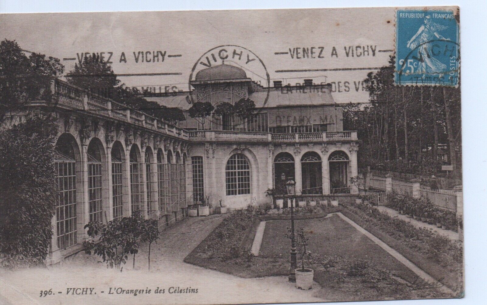 CPA - VICHY - L\'Orangery des Célestins