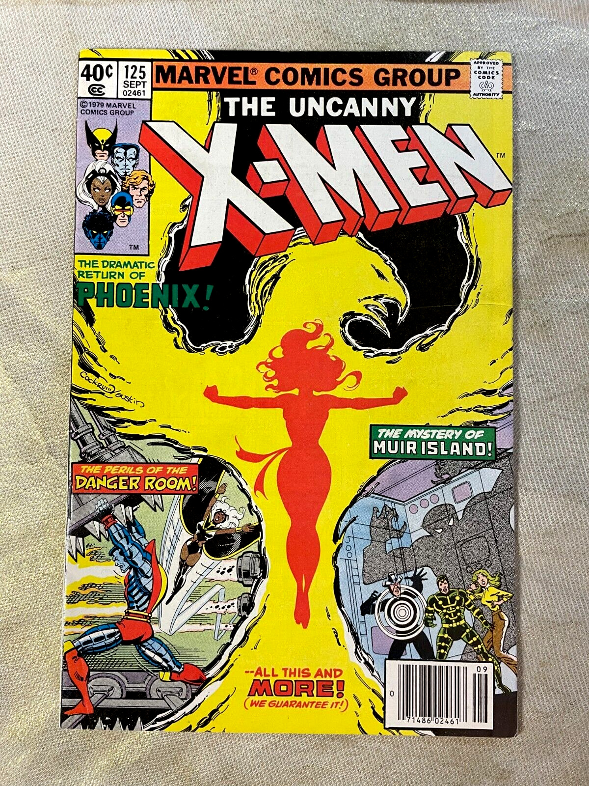 X-Men 125 (1979) 8.0 VF / White Pages / First Appearance Of Proteus‼️ / Comic