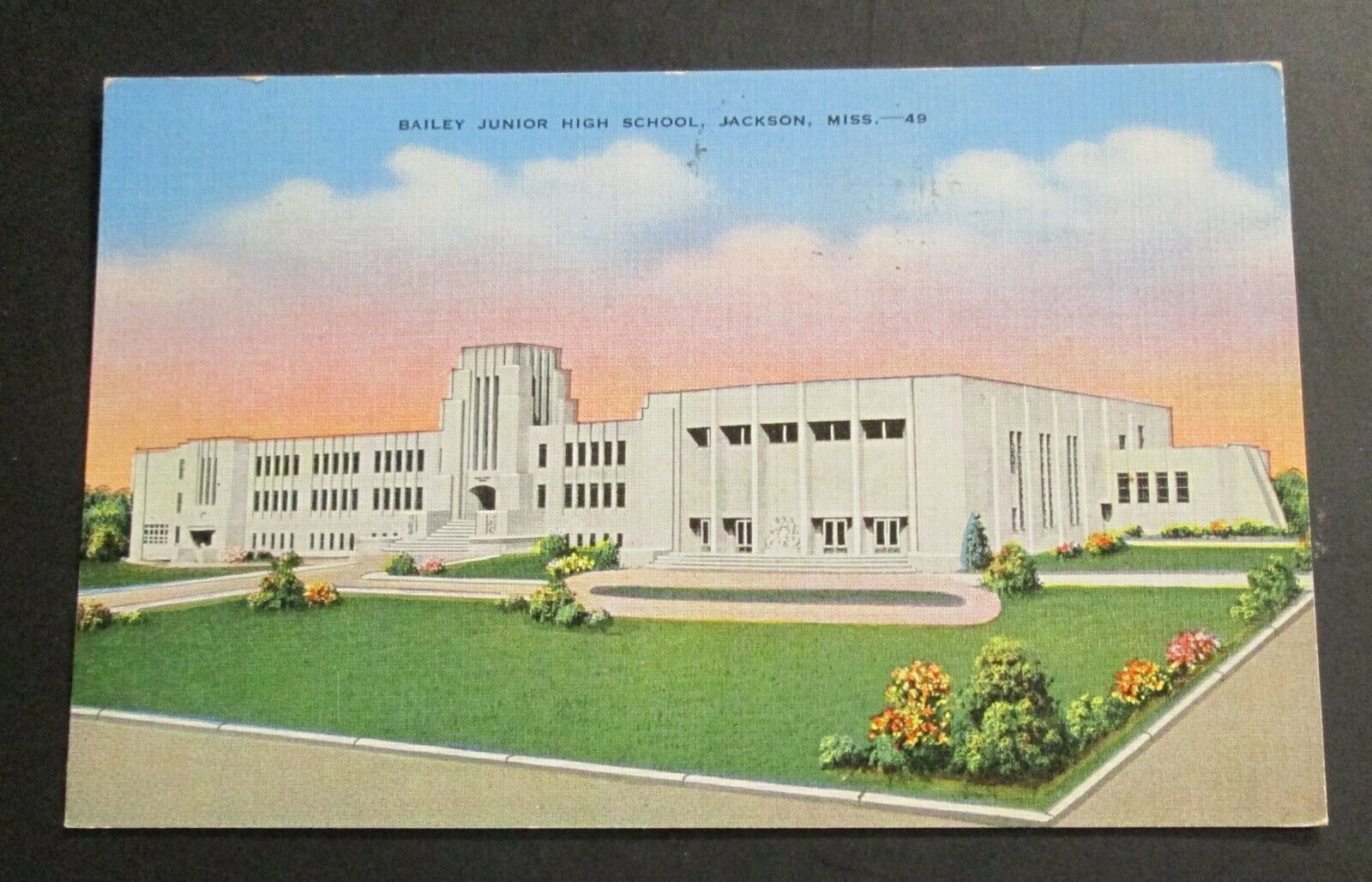 1941 color linen postcard \
