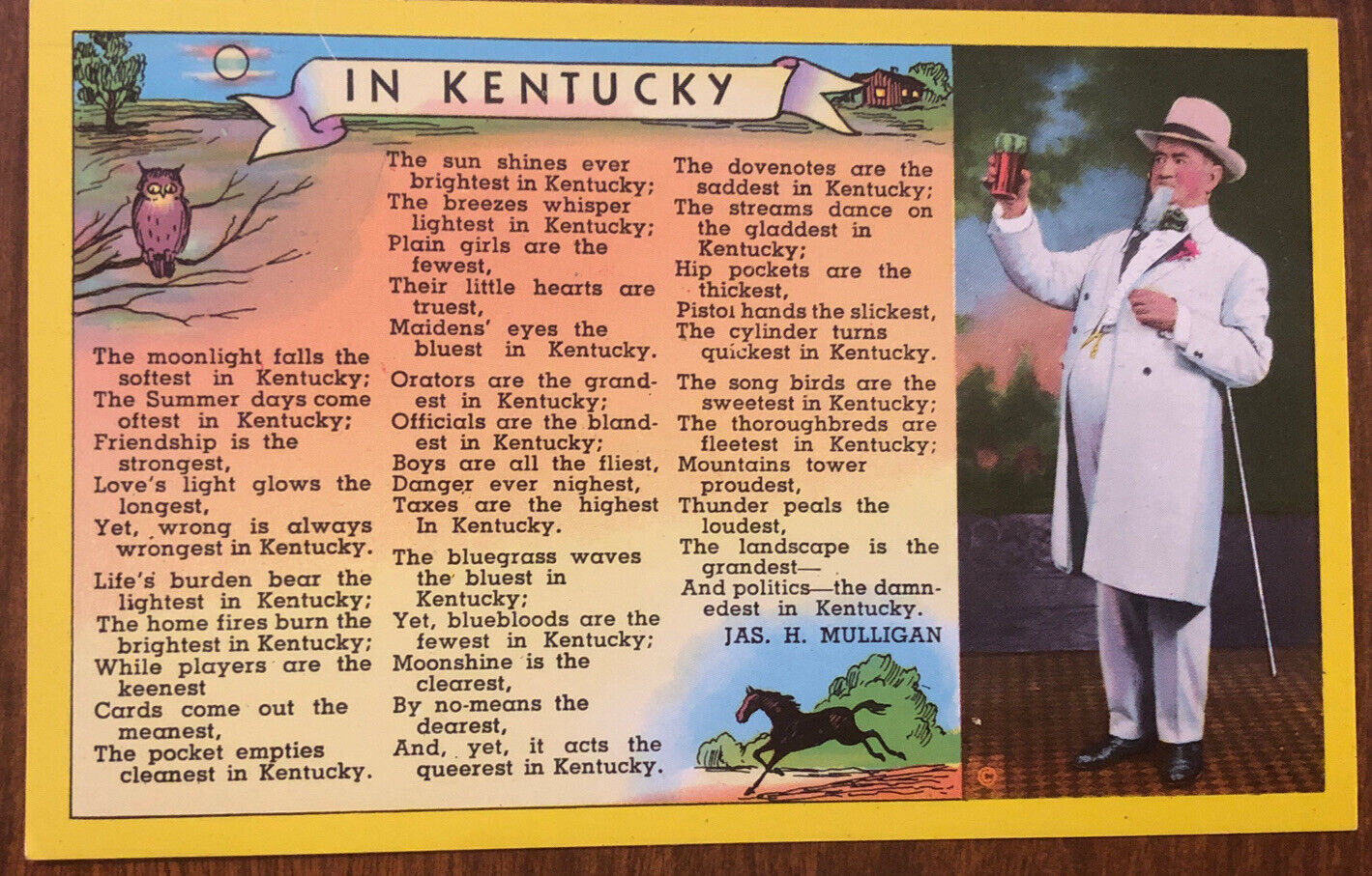 KY-Kentucky, Poem \