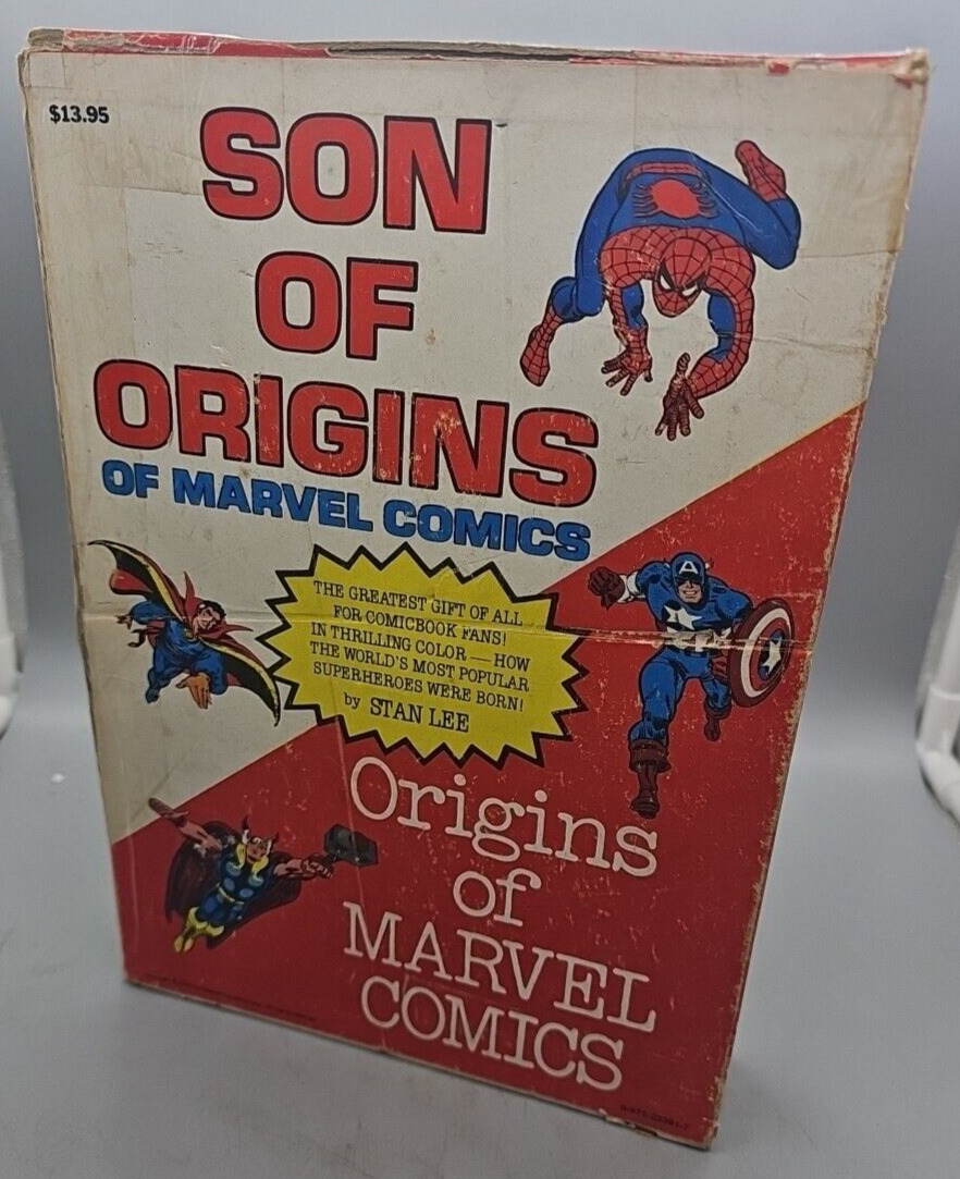 Marvel Comics Boxset 1976 Son of Origins / Origins of Marvel Comics Vtg HTF