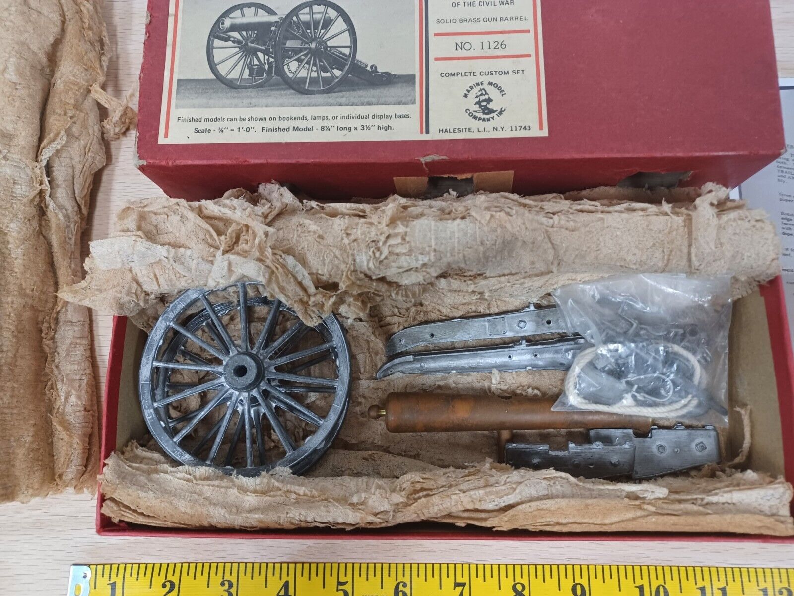 Vintage Napoleon 12 Pounder Civil War Cannon By Marine Model Company New York...