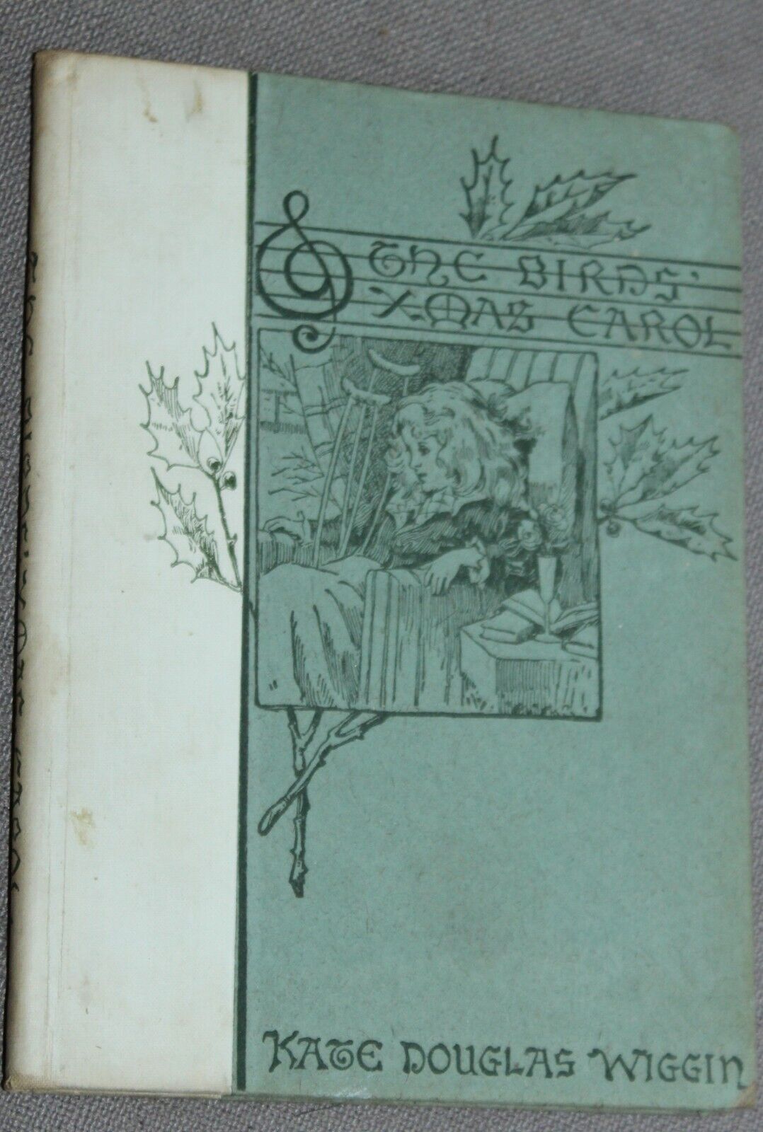 ANTIQUE Children\'s Book 1892 THE BIRDS\' CHRISTMAS CAROL Kate Douglas Wiggin