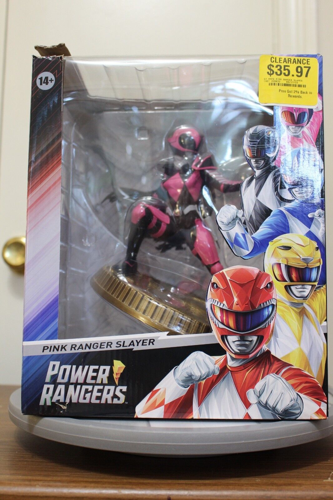 Hasbro PCS Power Rangers Pink Ranger Slayer PVC Diorama