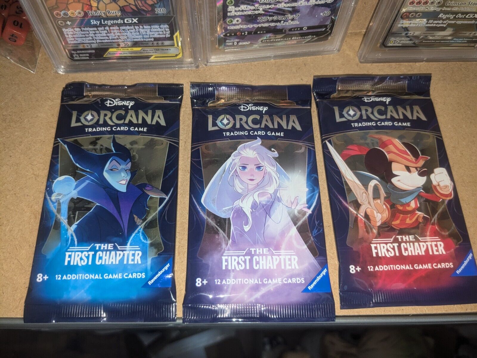 Disney Lorcana TCG The First Chapter Booster Pack - Sealed, Uneweighed