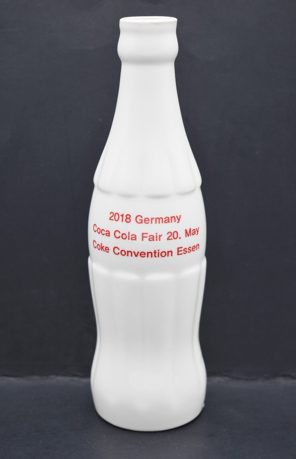 *Rare May 20, 2018 Essen Germany Coca Cola Convention Fair Ceramic Bottle