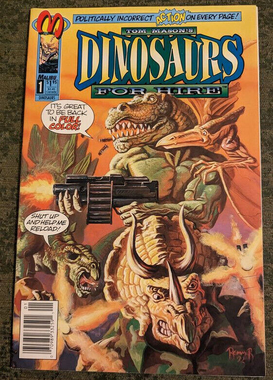 Dinosaurs for Hire #1 - comic book - original 1st printing - 1993