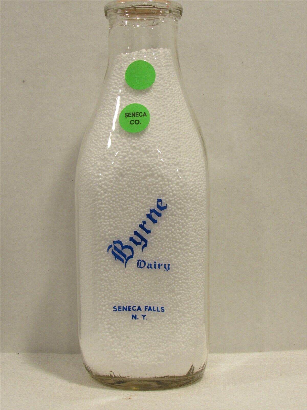 TSPQ Milk Bottle Byrne Dairy Seneca Falls NY SENECA COUNTY 1959 Baby Picture