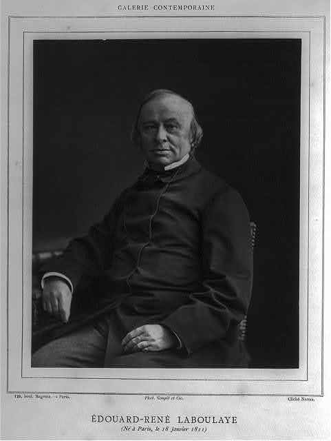 �douard Ren� Lef�bvre de Laboulaye,1811-1883,French jurist,anti-slavery ac