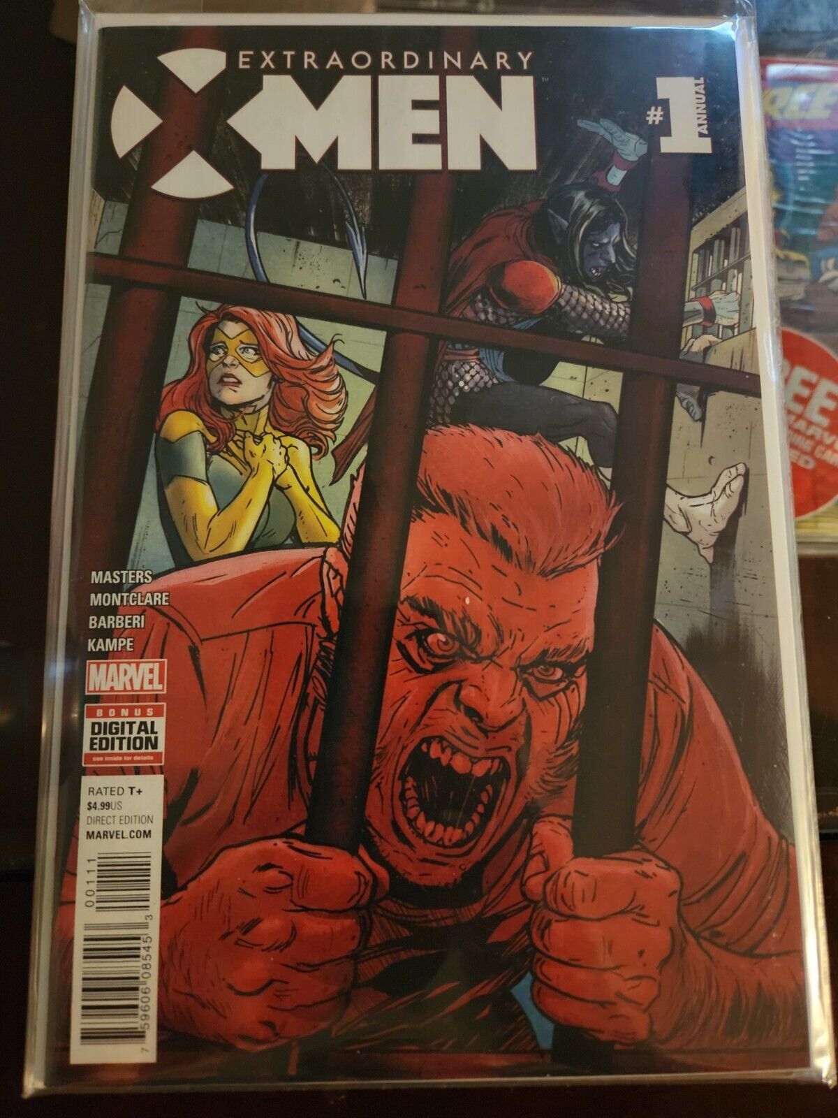 Extraordinary X-Men ANNUAL #1 MARVEL COMIC BOOK 9.0 AVG V38-10