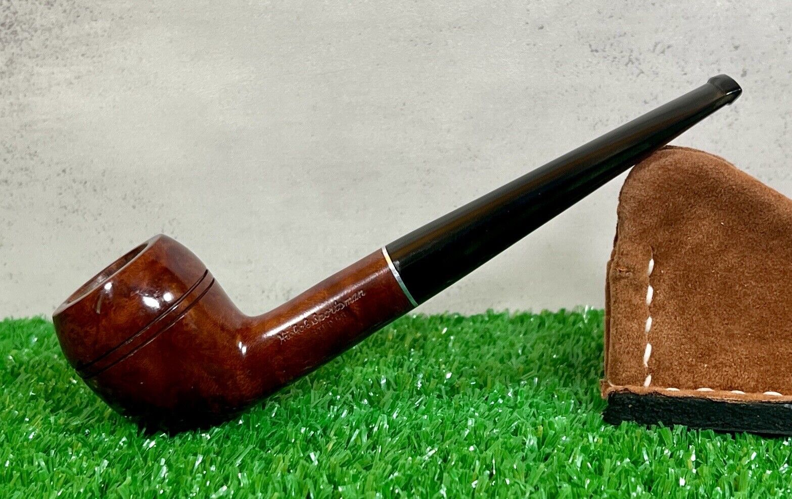 Hickok (Hilson) Sportsman Small Rhodesian Vintage Pipe In Excellent Condition.