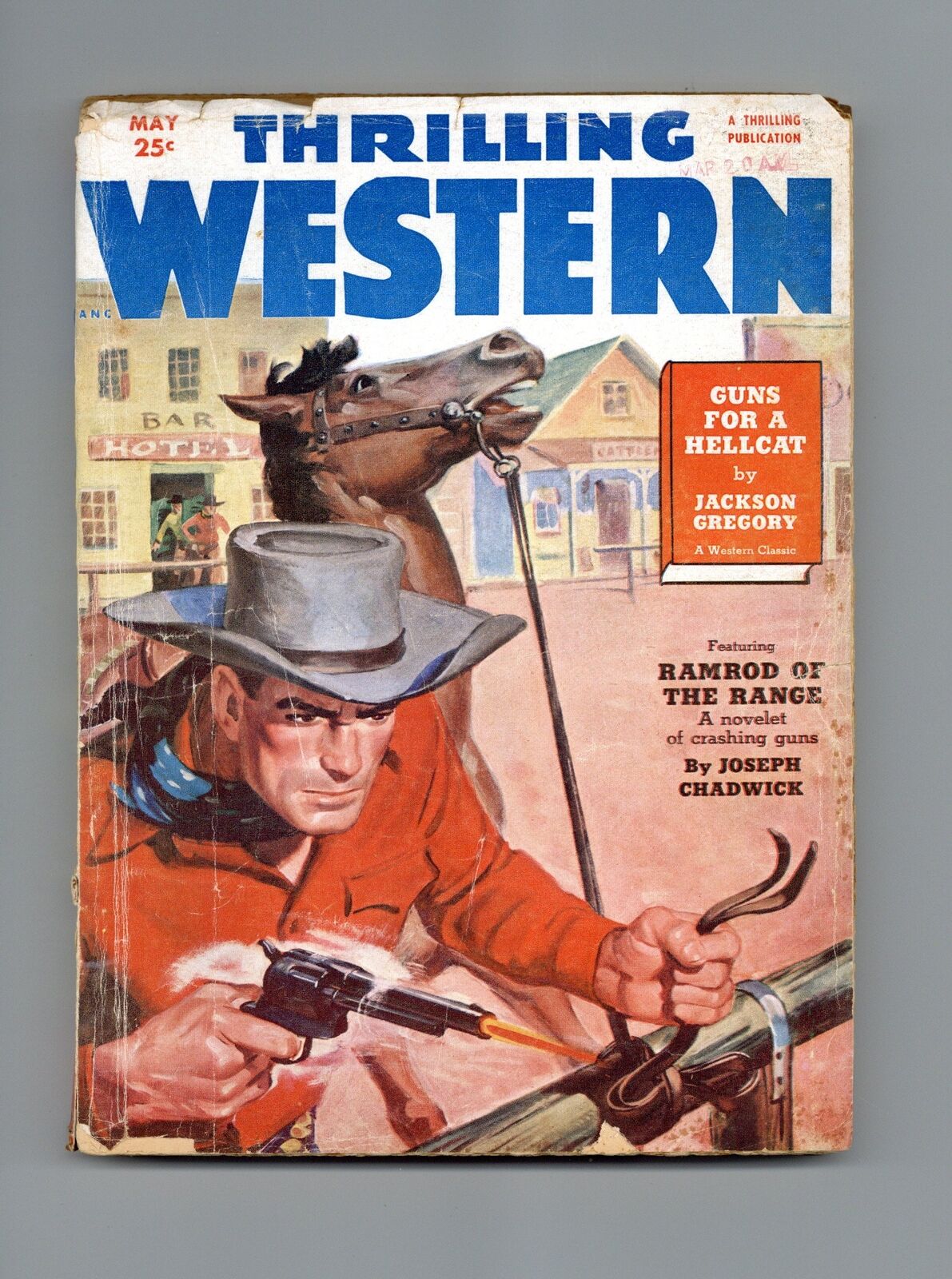 Thrilling Western Pulp May 1951 Vol. 64 #2 VG- 3.5