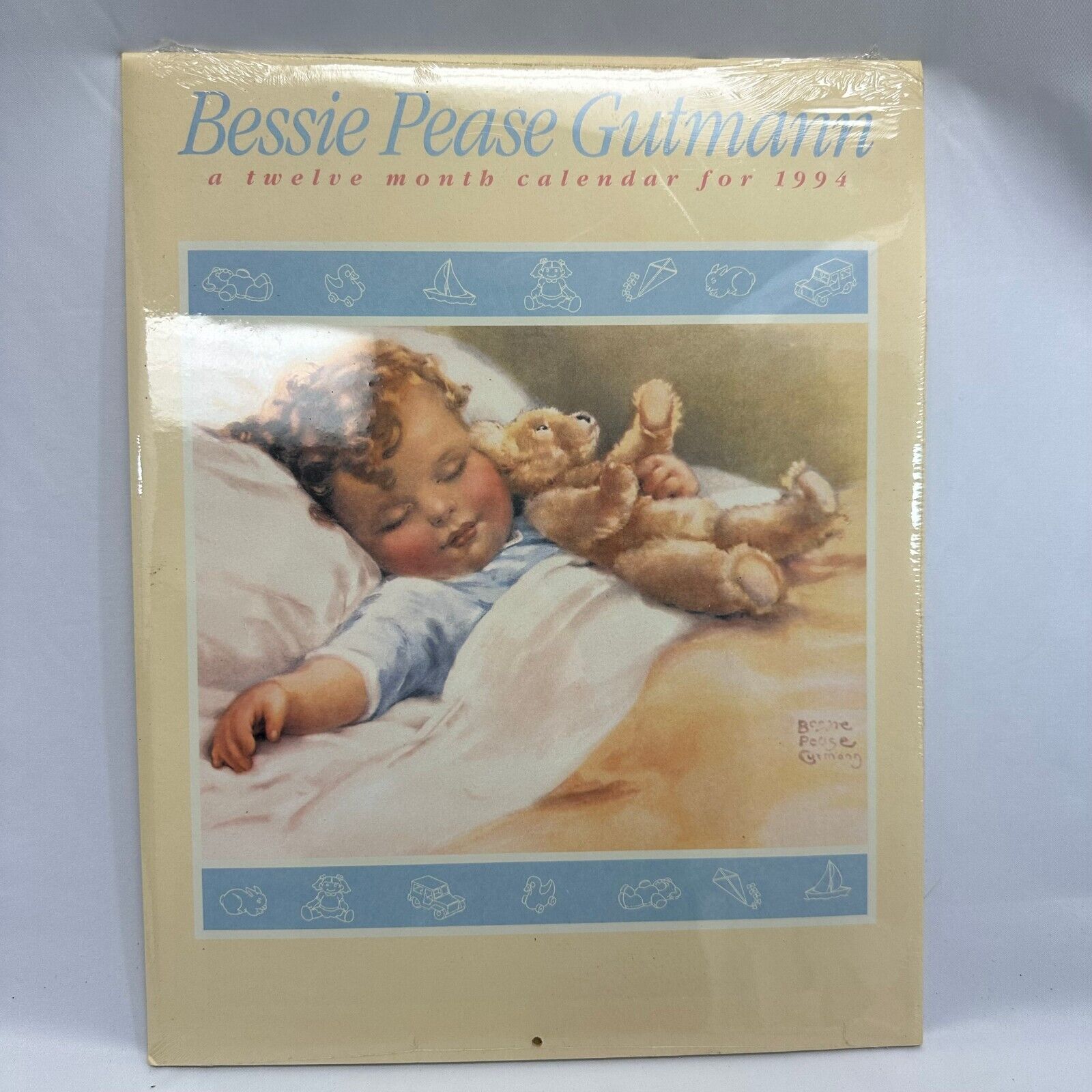 Vintage Sealed Bessie Pease Gutmann 1994 Calendar for Prints or Pictures