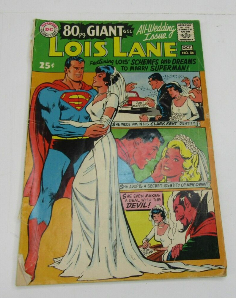 VTG DC Comics Lois Lane #86 October 1968
