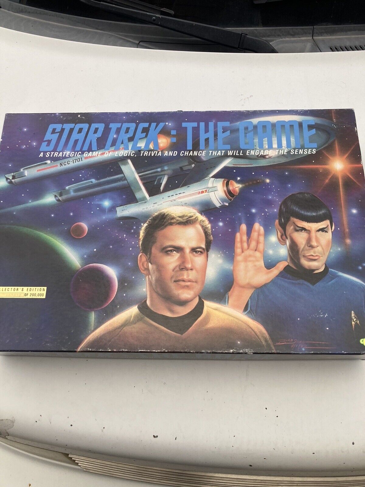 1992 STAR TREK:THE GAME Board Game Limited Collectors Edition #167832