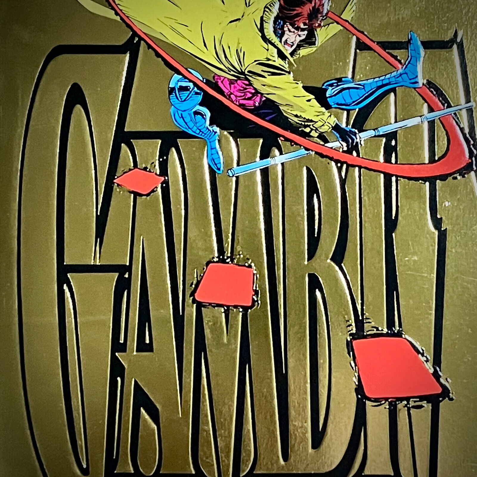 Gambit #1 Gold Foil Cover Variant HIGH GRADE + Reg. Marvel Comics 1993 Rare HTF