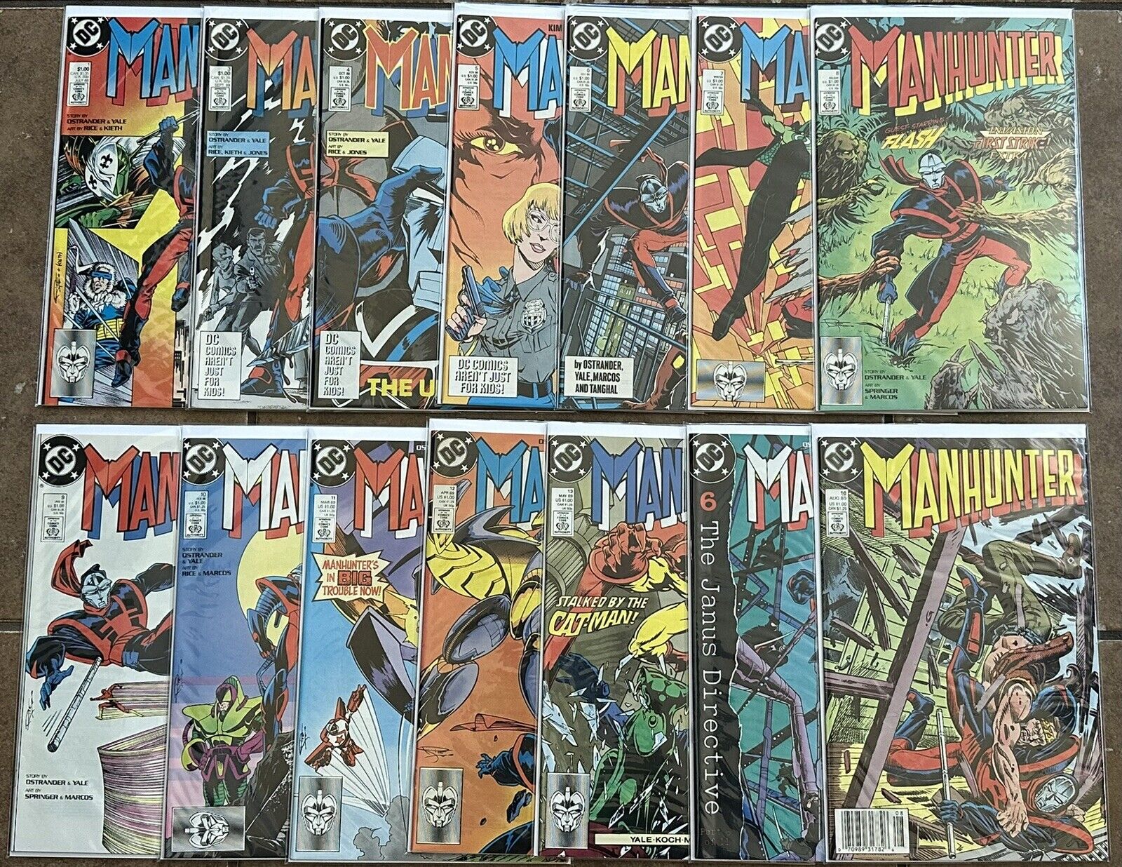 Manhunter #1, 3-14, 16 Lot DC Comics