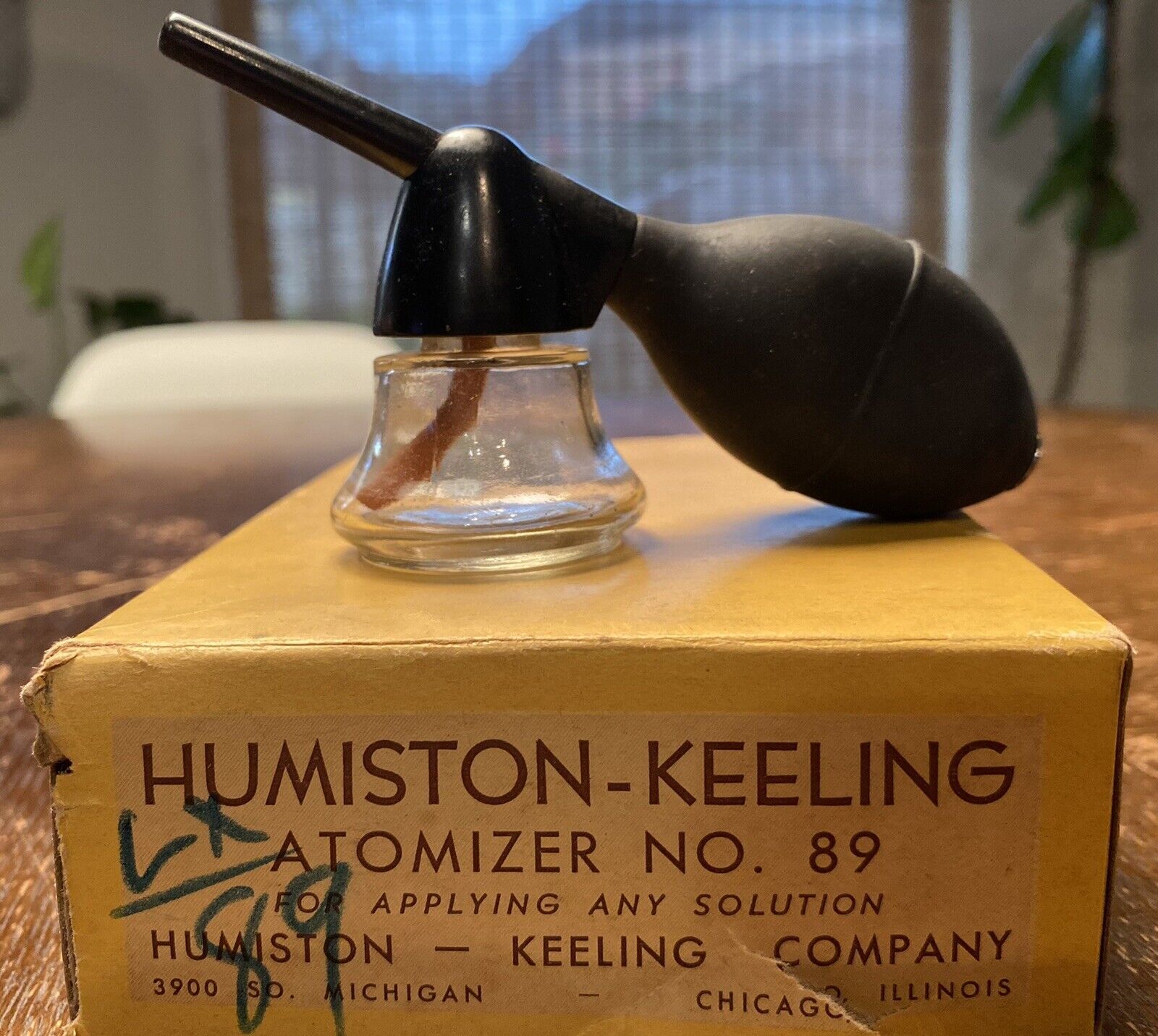 Antique Humiston-Keeling Atomizer No. 89