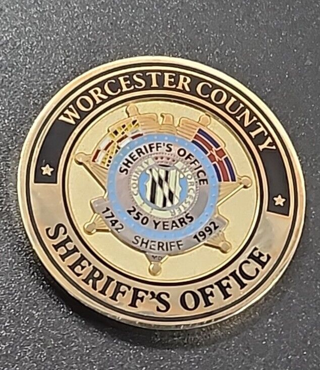 Worcester County Sheriff\'s Office Maryland Challenge Coin
