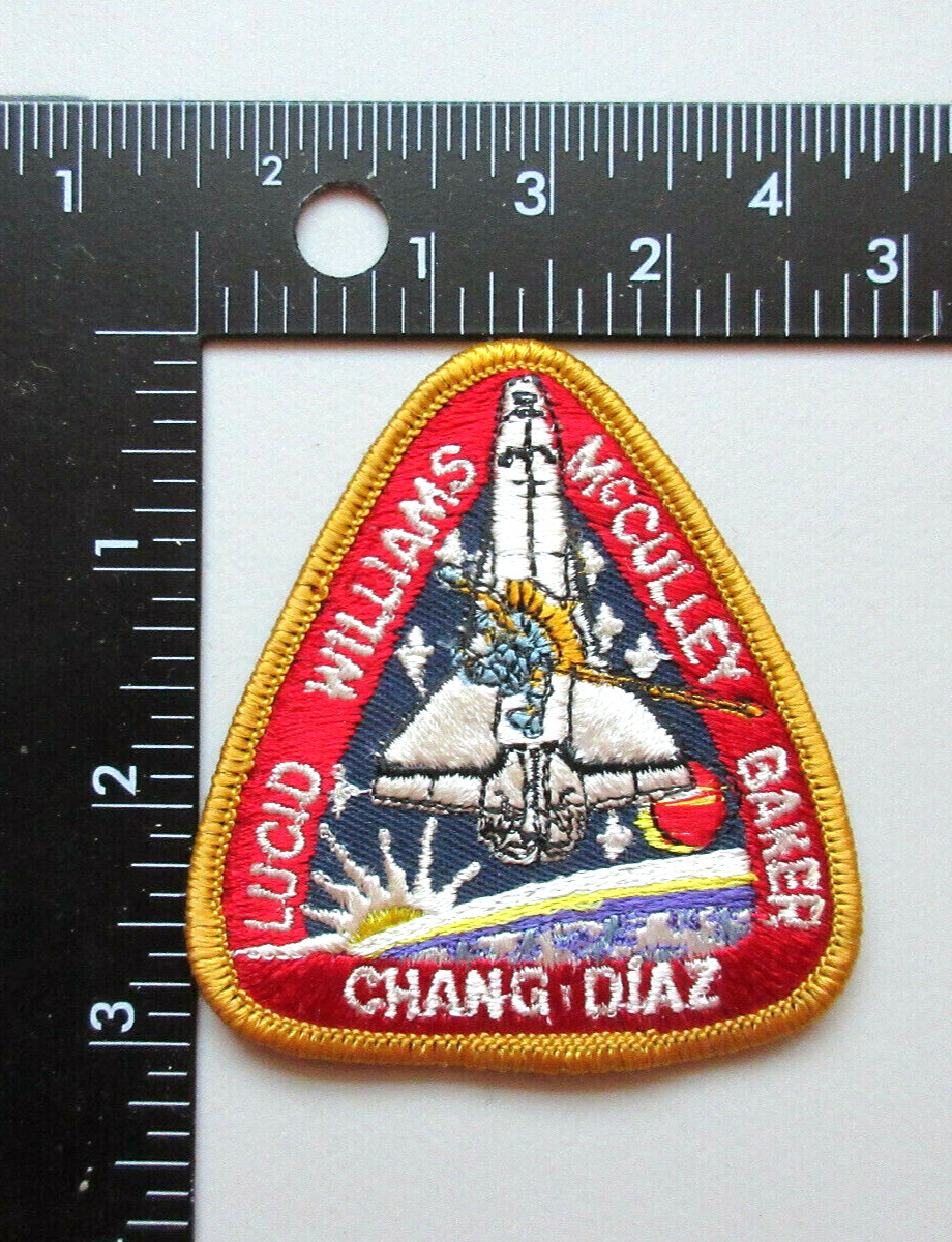 NASA STS-34 Atlantis Lucid Williams Chang-Diaz Baker McCulley Collectible Patch