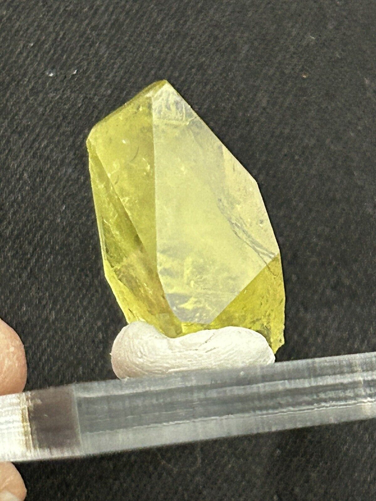 Superb Gemmy Brazilianite Crystal, Minas Gerais, Brazil  ex. Bill & Anne Cook
