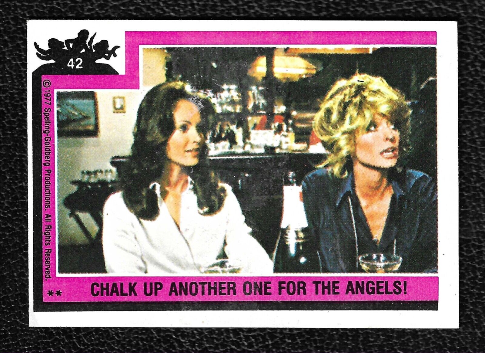 1977 Topps Charlies Angels #42 Chalk up another one... (Complete Your Set)