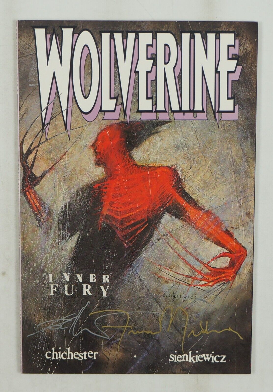 Wolverine: Inner Fury #1 VF/NM Marvel Comics - signed by D.G. Chichester