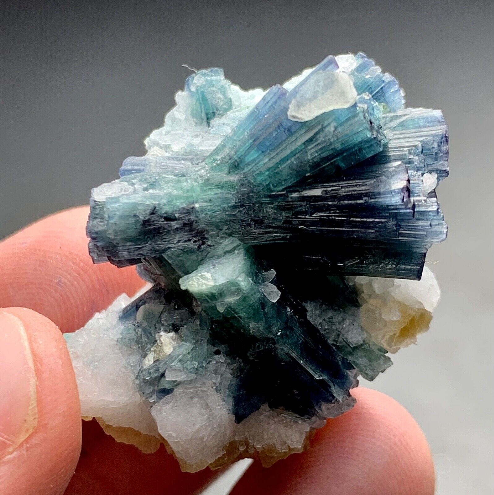 100 Carat Indicolite Tourmaline Crystal Specimen From Afghanistan