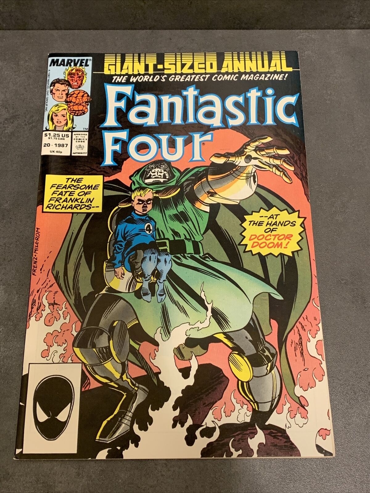 FANTASTIC FOUR Giant Sized Annual # 20 Marvel Comics 1987