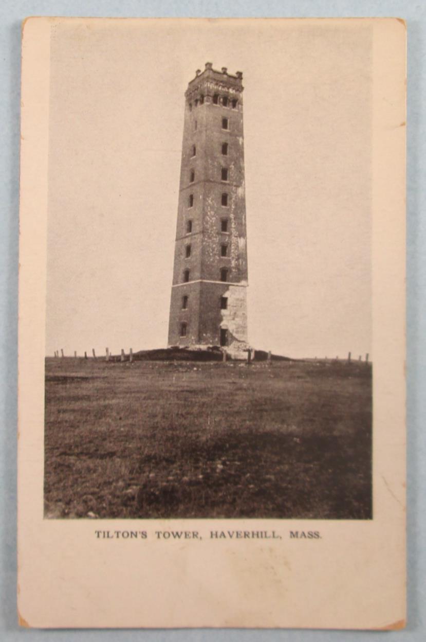 Tilton\'s Tower, Haverhill, MA Massachusetts Postcard (#3986)